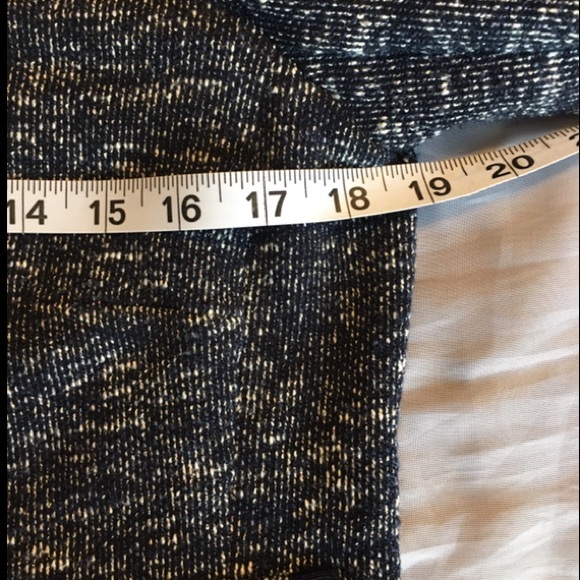 Talbots blue tweed zip jacket - Picture 8 of 9